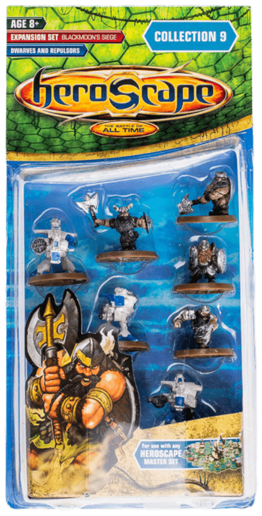 Heroscape: Blackmoon's Siege – Dwarves and Repulsors Army Expansion