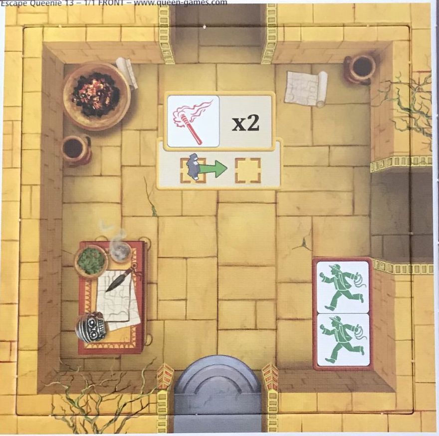 Escape: The Curse of the Temple – Queenie 13: Map