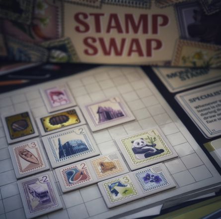 Stamp Swap - First Impressions | Exploring_boardgames