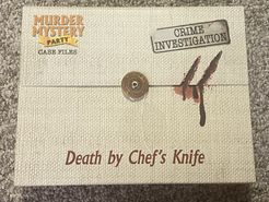  Murder Mystery Party Case Files: Death by Chef's Knife for 1 or  More Players Ages 14 and Up : Everything Else