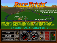 Video Game: Race Drivin'