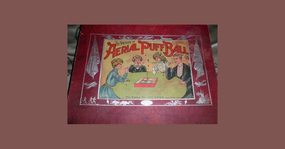 The New Game of Aerial Puff Ball Board Game BoardGameGeek