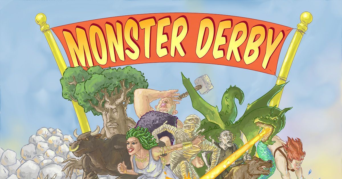 Monster Derby Board Game BoardGameGeek
