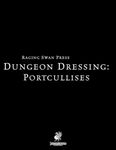 RPG Item: Dungeon Dressing: Portcullises (PF2)