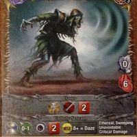 Mage Wars: Screaming Zombie Promo Card