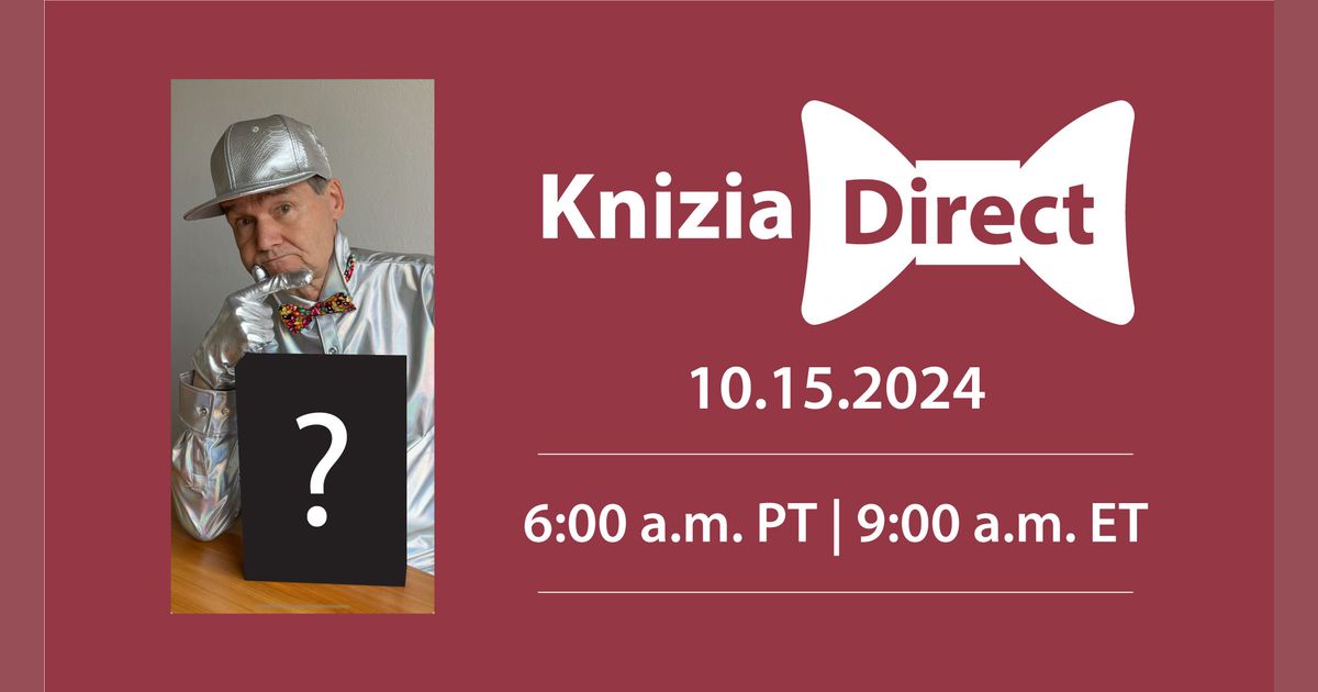 Reiner Knizia’s Special Announcement Bitewing Games Blog RPGGeek