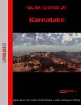 RPG Item: Quick Worlds 21: Karnataka