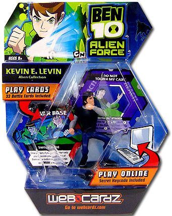 Ben 10 Alien Force Web Cardz