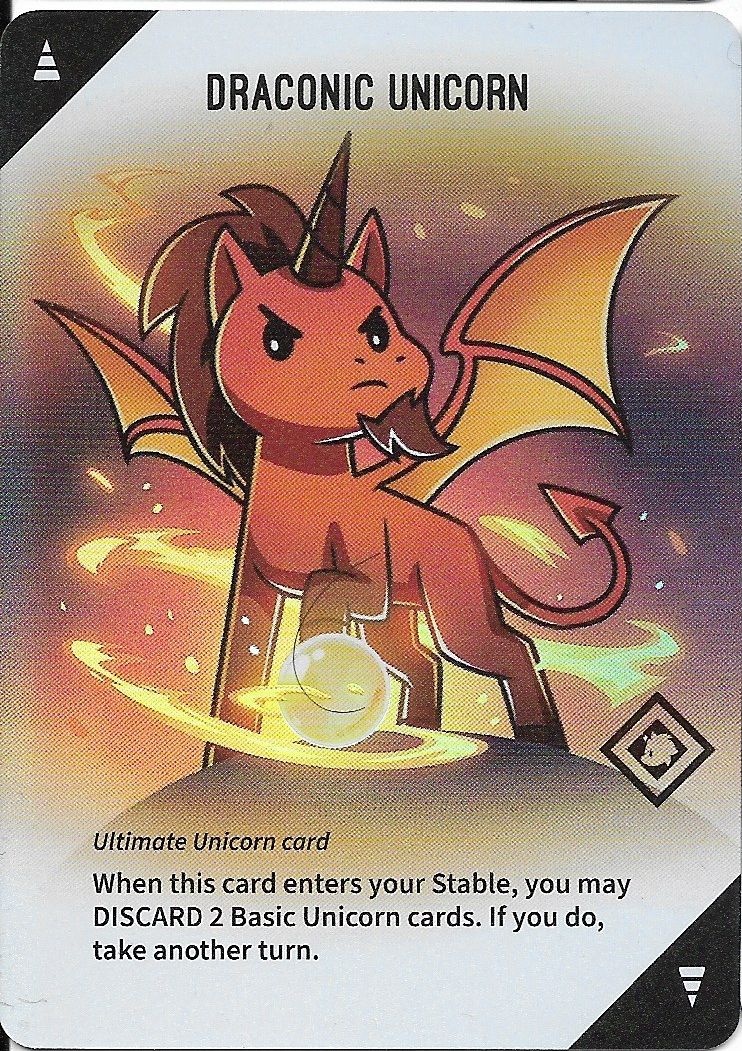 Unstable Unicorns: Draconic Unicorn Promo Card