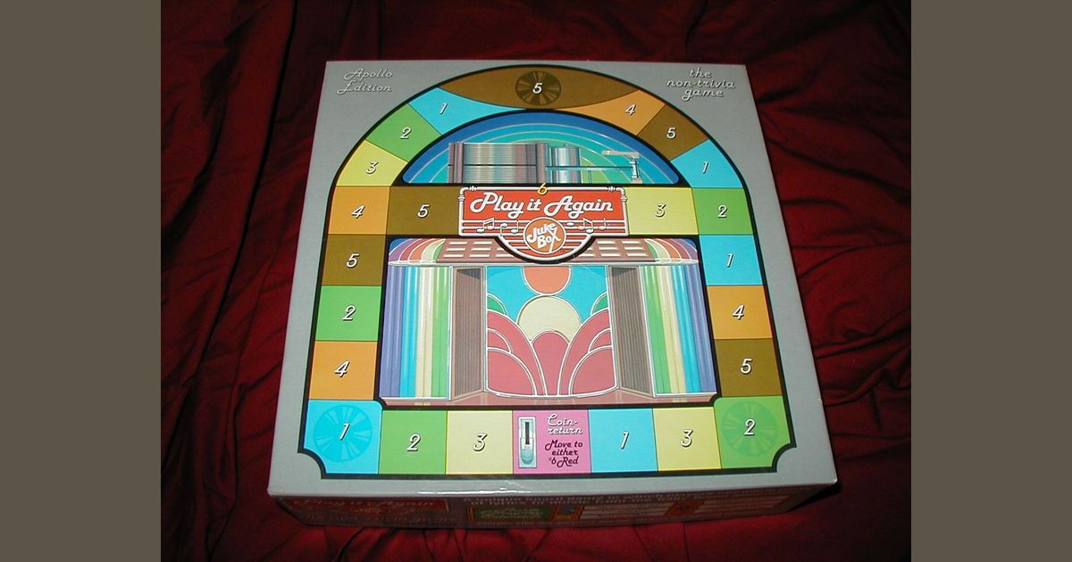 Play it Again Juke Box Board Game BoardGameGeek
