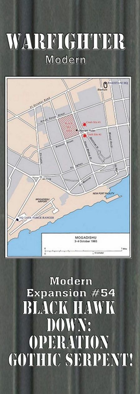 Coperta Warfighter: Expansion #54 – Blackhawk Down: Operation Gothic Serpent