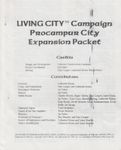 RPG Item: LC6: Living City Campaign Procampur City Expansion Packet