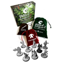 Bag of Dungeon 2: The Cursed Forest – Miniatures