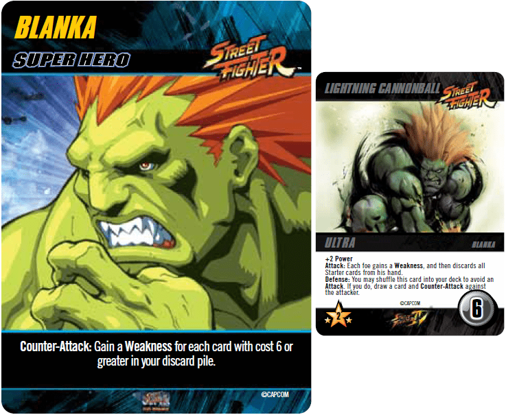 CapCom Street Fighter Deck-Building Game: Blanka Promo cover