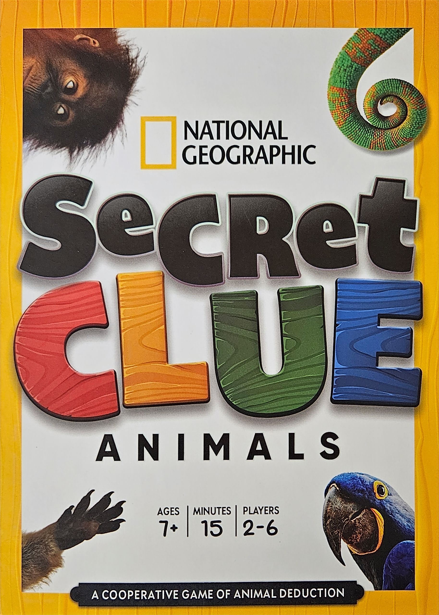 National Geographic: Secret Clue – Animals cover art