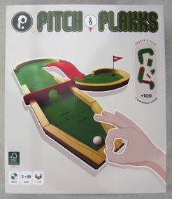 PITCH&PLAKKS, Mini Golf Board Games, For Children & Adults, From 3 to 99  Years, From 1 to 10 Players, Wood, Educational & Skill Games, Creative  Game