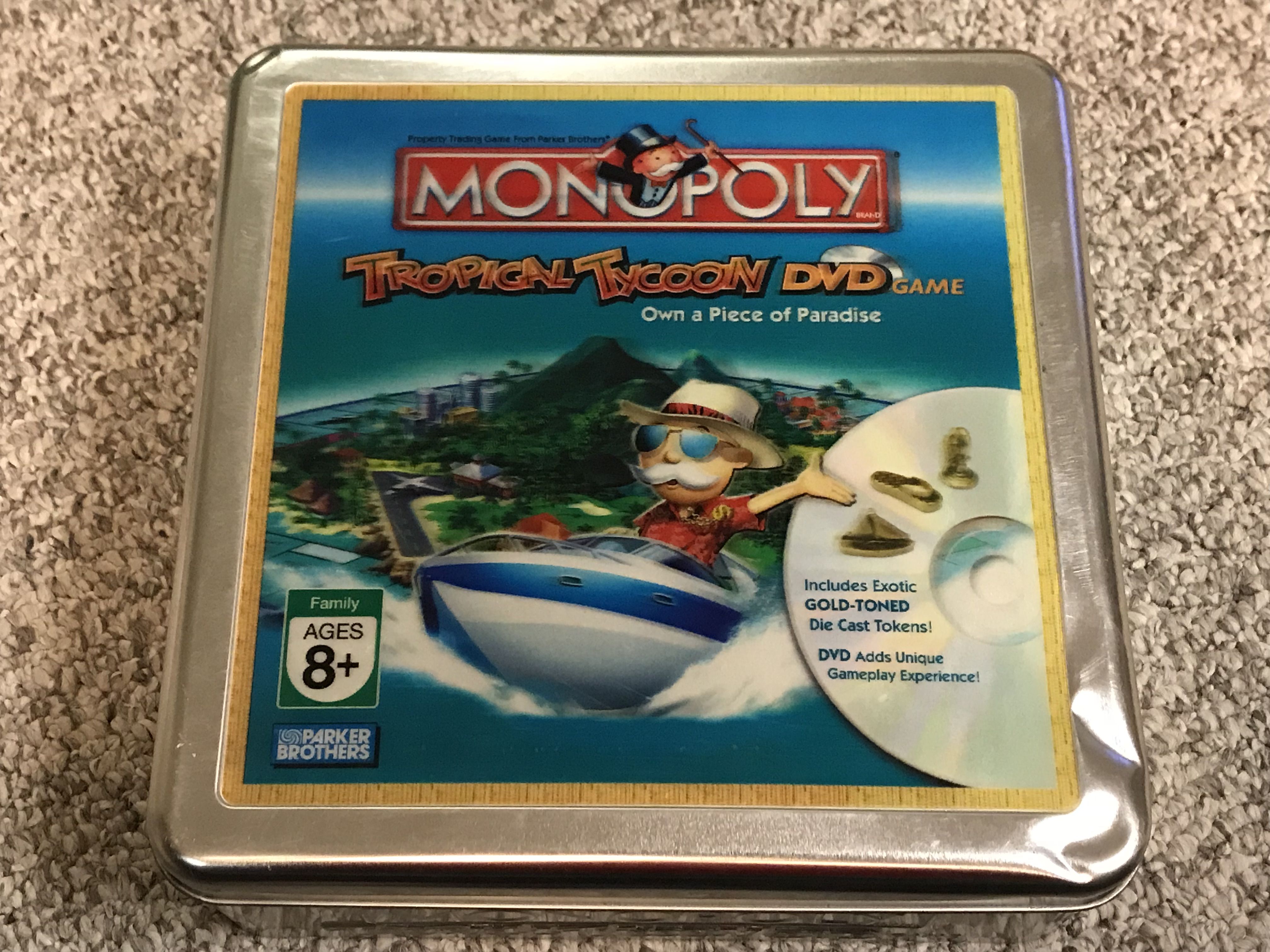Monopoly: Tropical Tycoon DVD Game