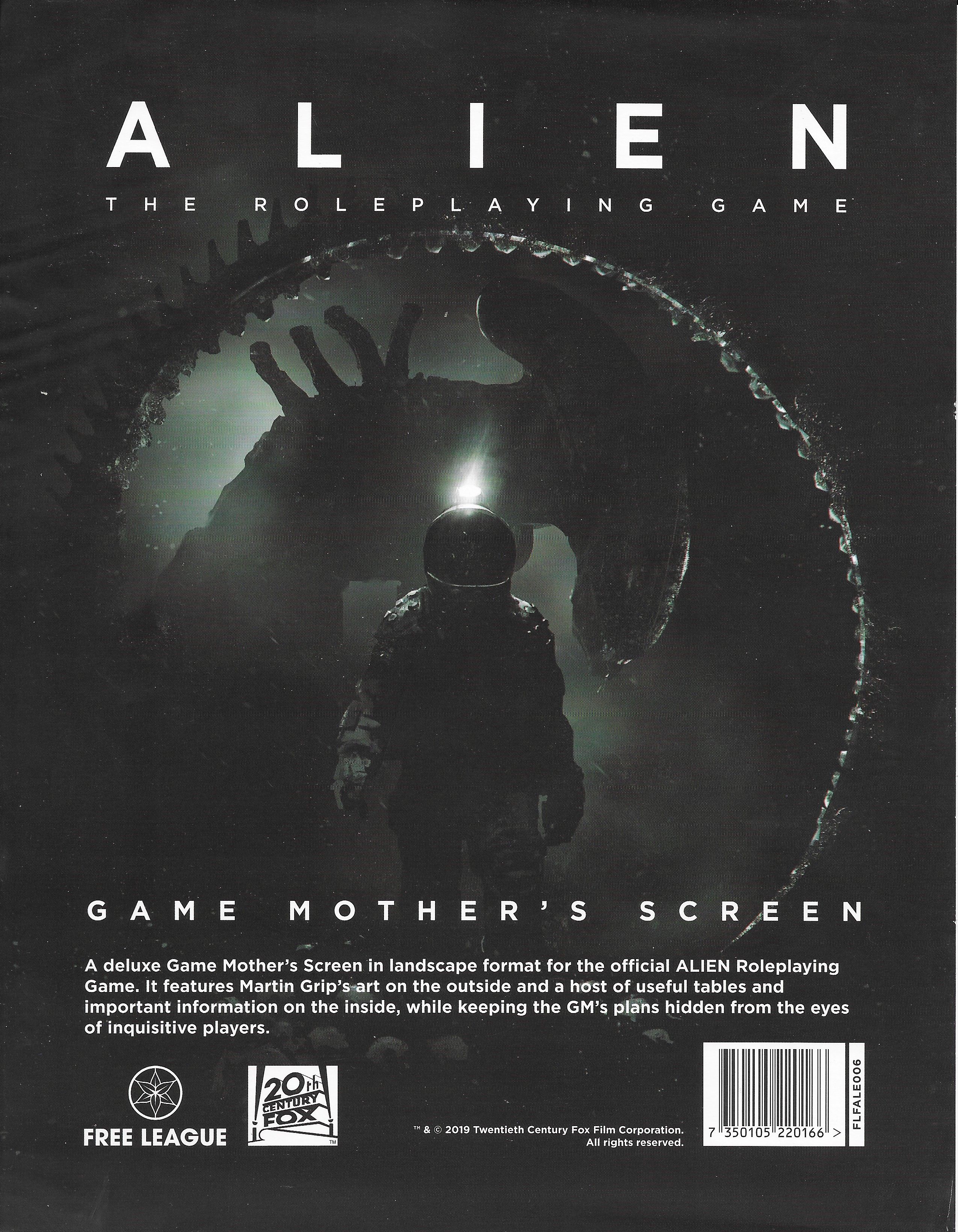 Alien Game Mother's Screen