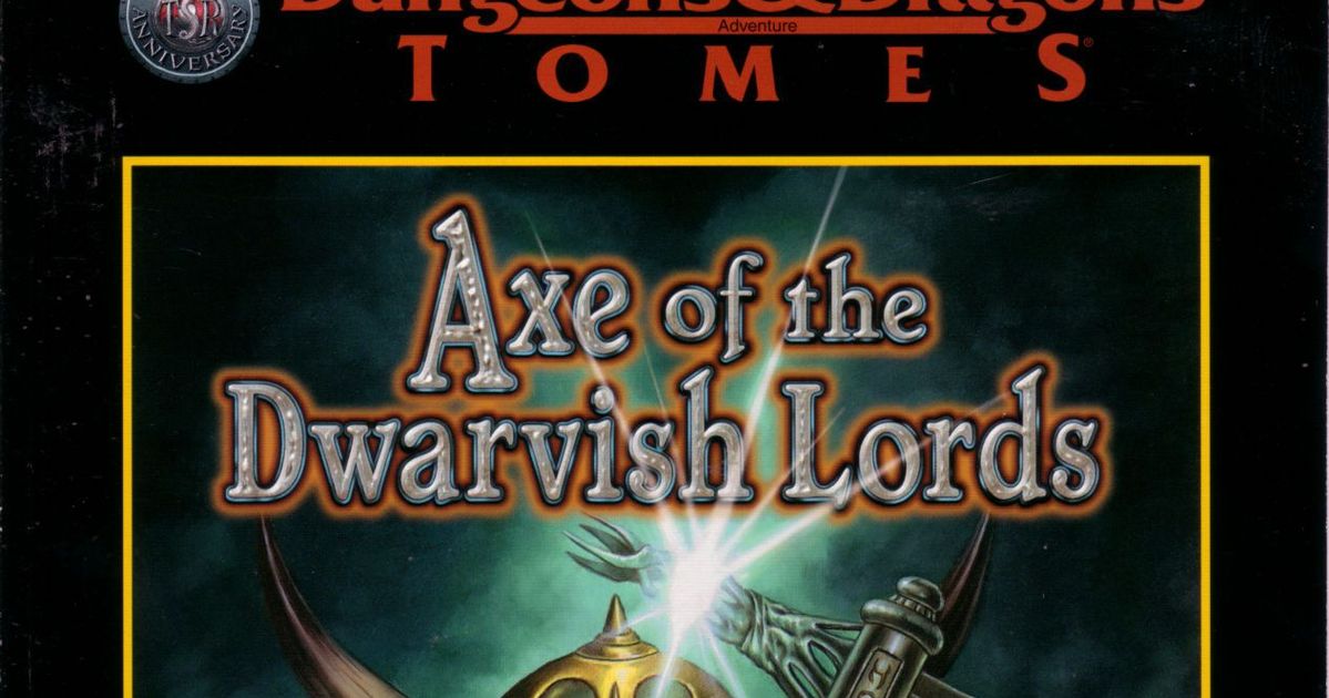 Axe of the Dwarvish Lords RPG Item RPGGeek