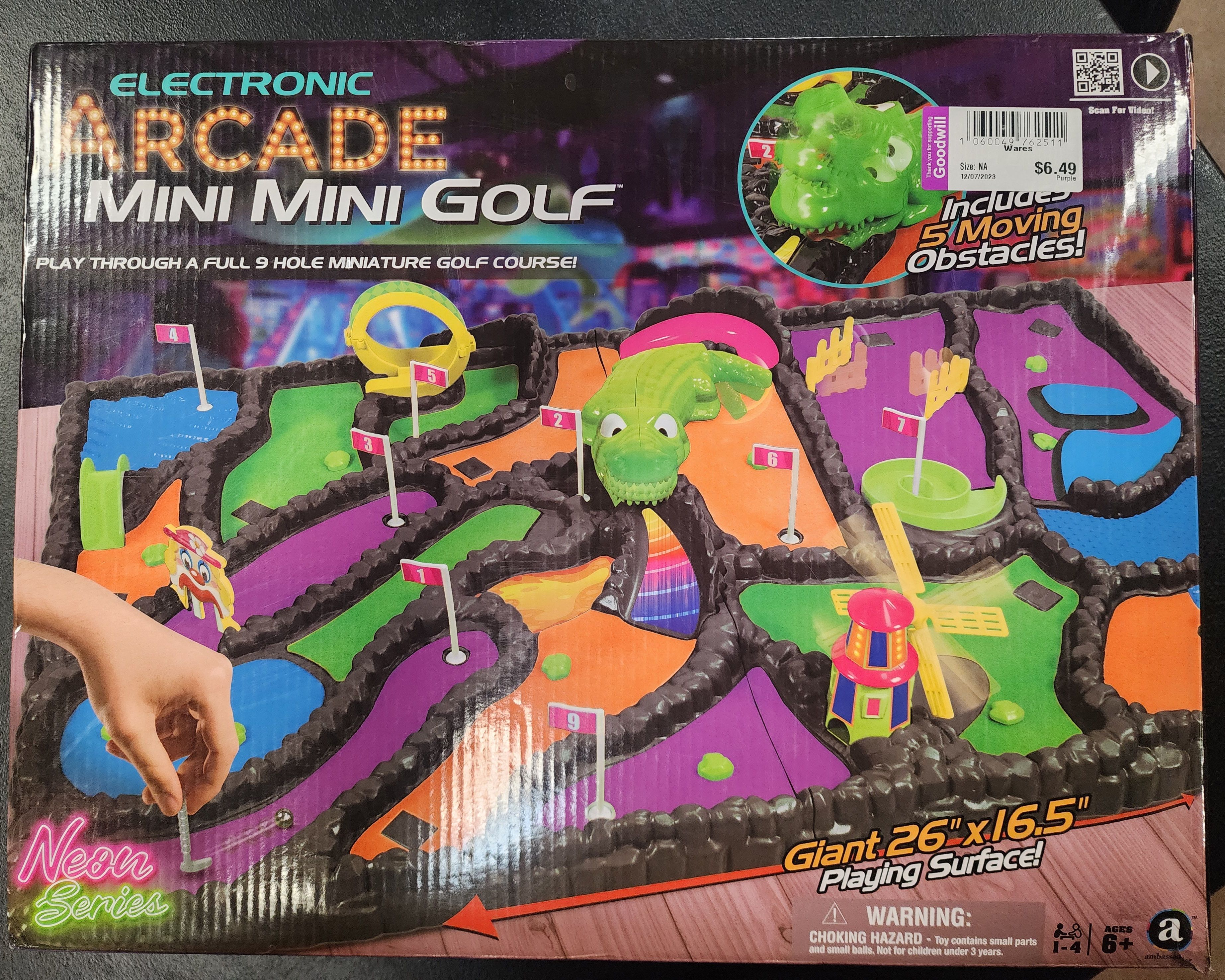 Electric Arcade Mini Mini Golf