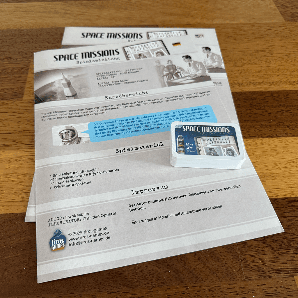 Illustration 2 de Space Missions: Operation Paperclip