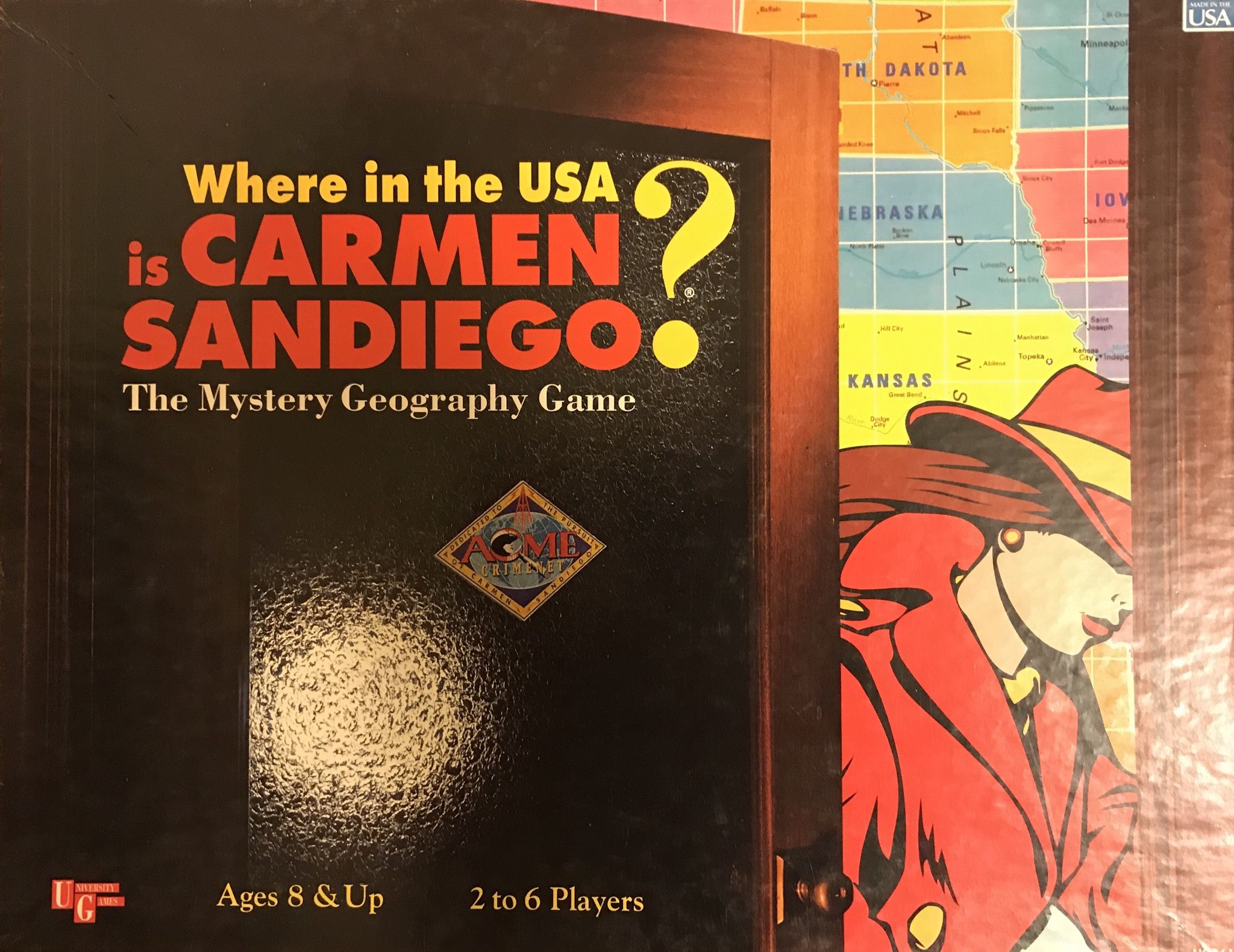 Cover art for Where in the USA is Carmen Sandiego?