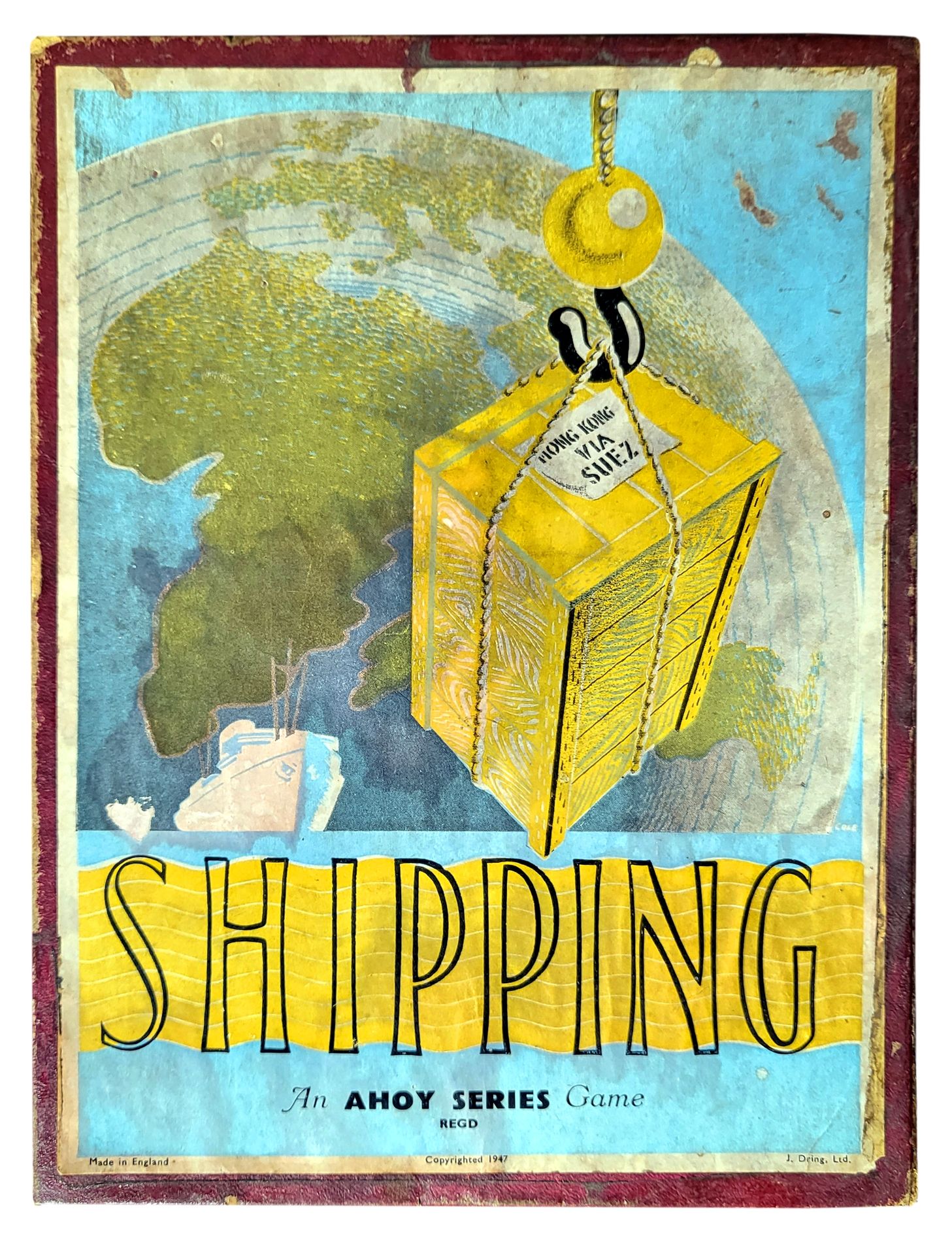 Shipping box art