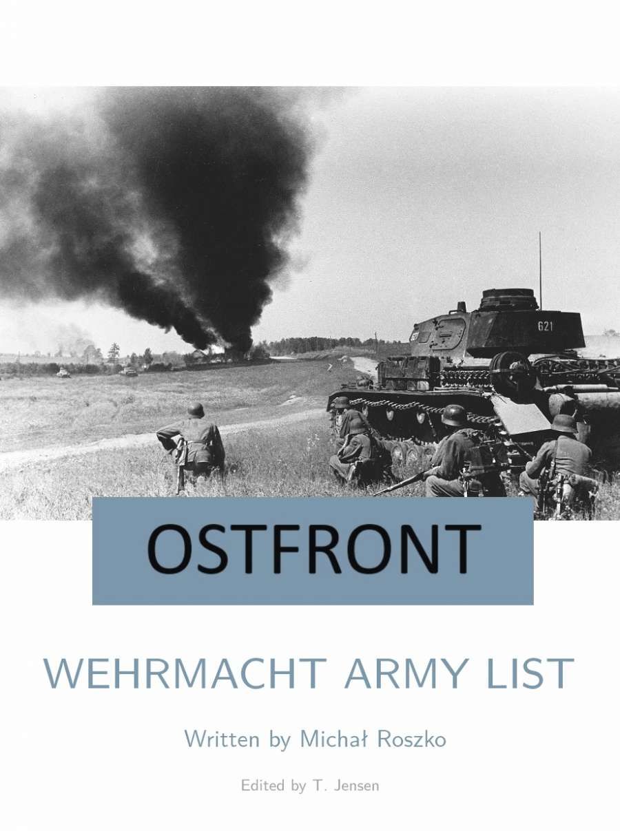 Ostfront: Wehrmacht Army List cover