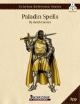 RPG Item: Echelon Reference Series: Paladin Spells (3PP)