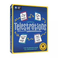 Telestrations  6 Player Family Pack board game box cover