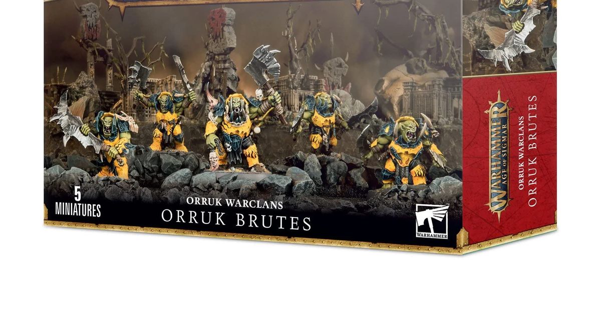 Warhammer Age of Sigmar: Ironjawz – Brutes | Board Game