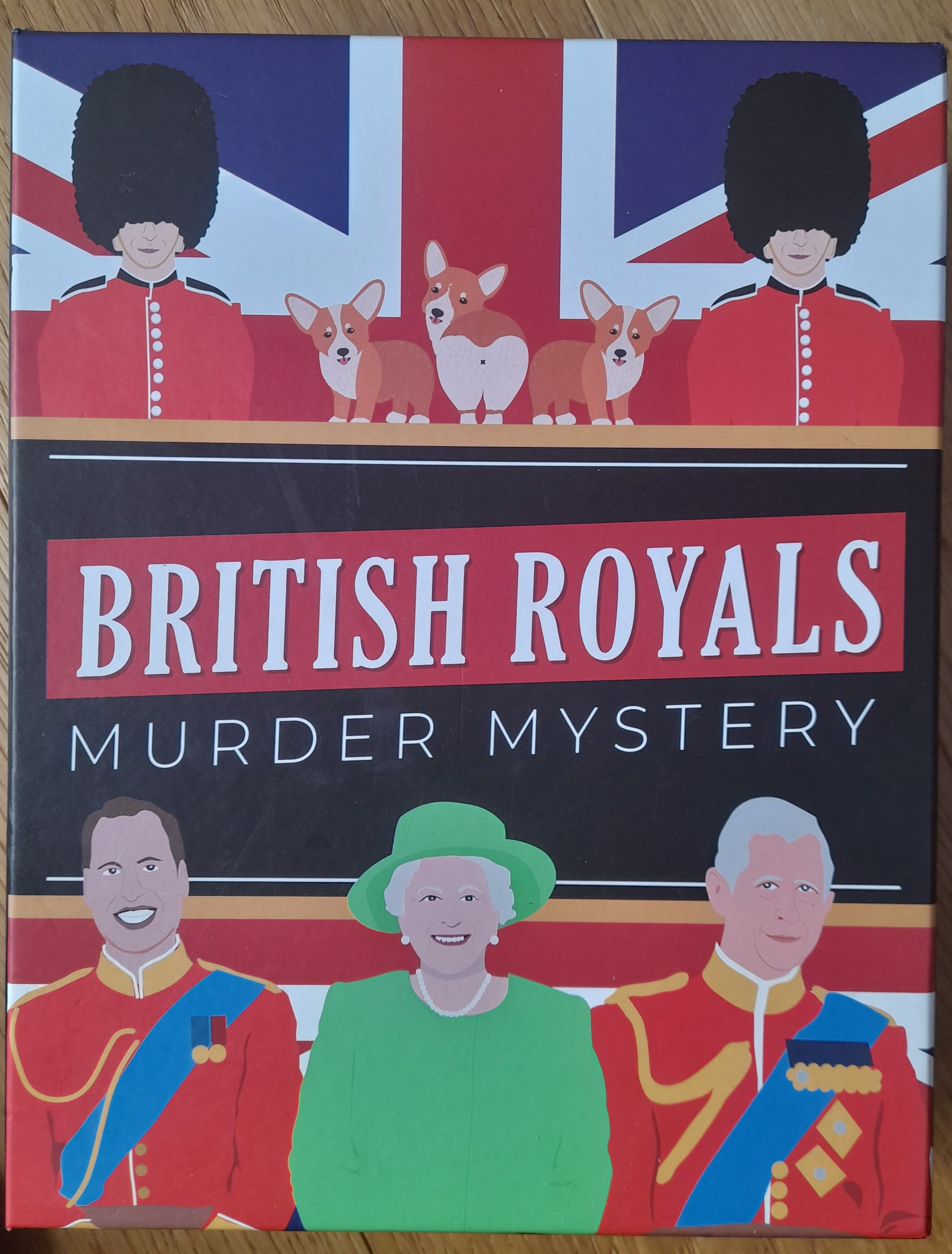 British Royals Murder Mystery box art
