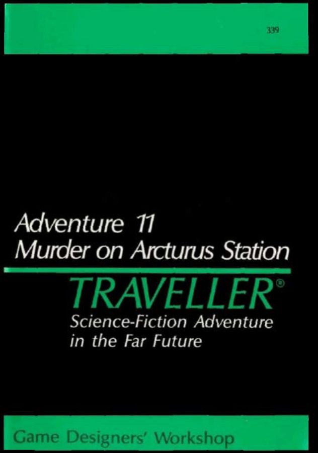 Image - Adventure 11: Murder on Arcturus Station, cover