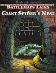 RPG Item: Battlemaps Lairs: Giant Spider's Nest