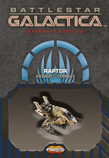 Battlestar Galactica: Starship Battles – Raptor (Assault/Combat) box art
