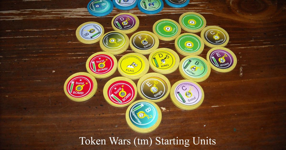 Token Wars: Battle for Table Plain | Board Game | BoardGameGeek