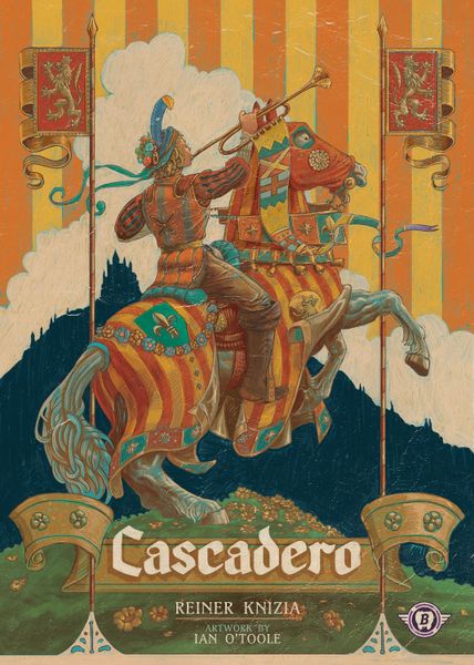 Cascadero, Bitewing Games, 2024 — front cover (image provided by the publisher)