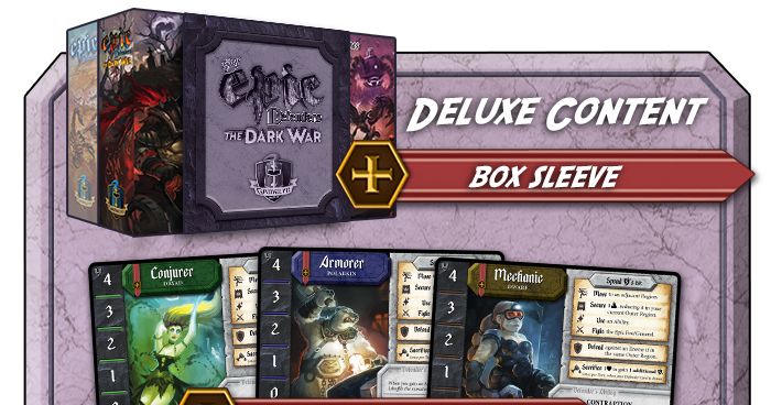 Tiny Epic Defenders: The Dark War  Kickstarter Deluxe Promo Pack | Board  Game | BoardGameGeek
