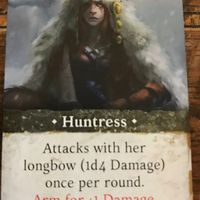 Folklore: The Affliction – Huntress Promo Card