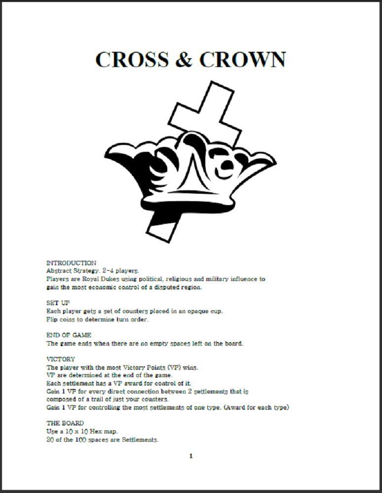 Cross & Crown