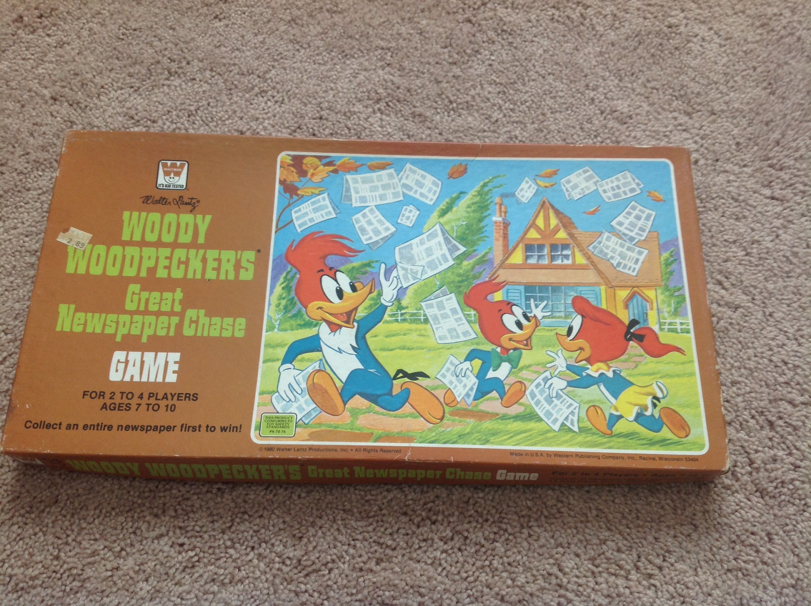 Woody Woodpecker's Great Newspaper Chase