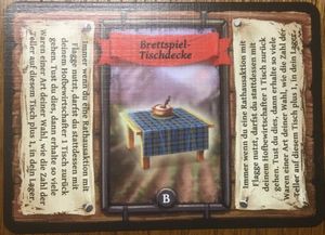 Reykholt: Brettspiel-Tischdecke Promokarte