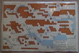 Railway Rivals Map G: Central Scotland