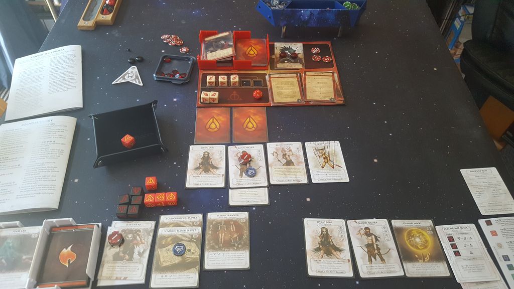 Colored sleeves Ashes Reborn Rise of the Phoenixborn