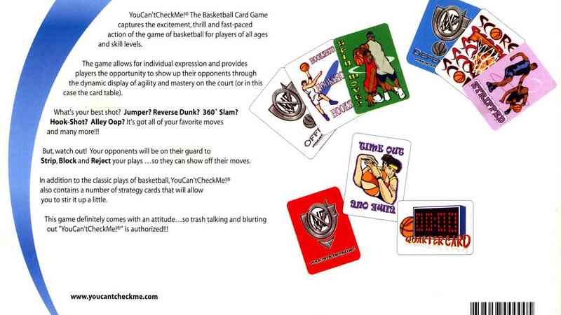 You Can't Check Me!: The Basketball Card Game
