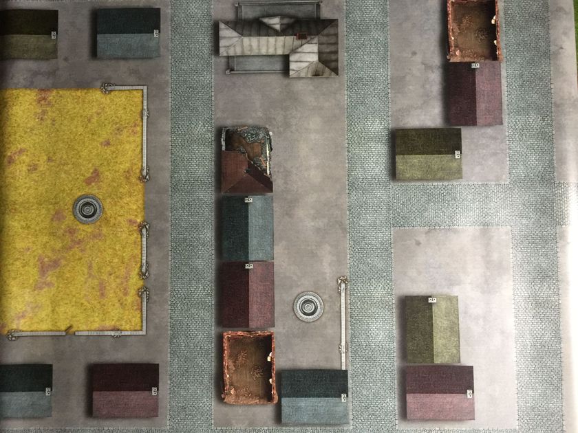Tanks: Caen Game Mat | Board Game Accessory | BoardGameGeek