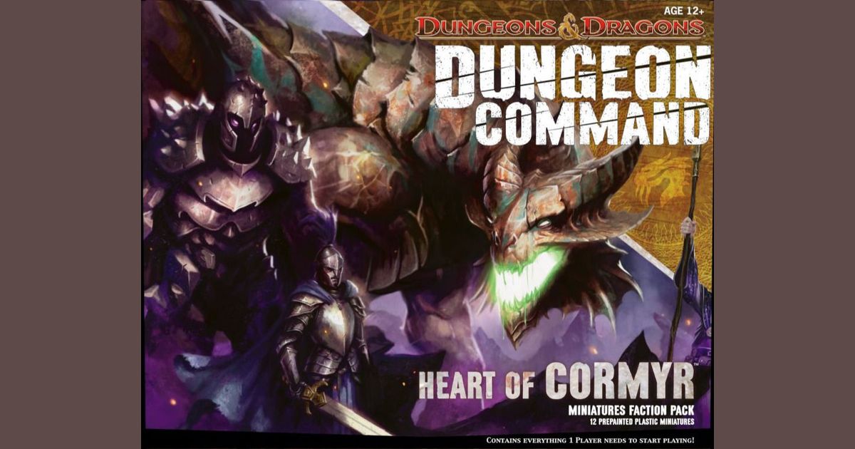 D&D Miniatures Dungeon Command Heart of Cormyr ELF ARCHER #07 