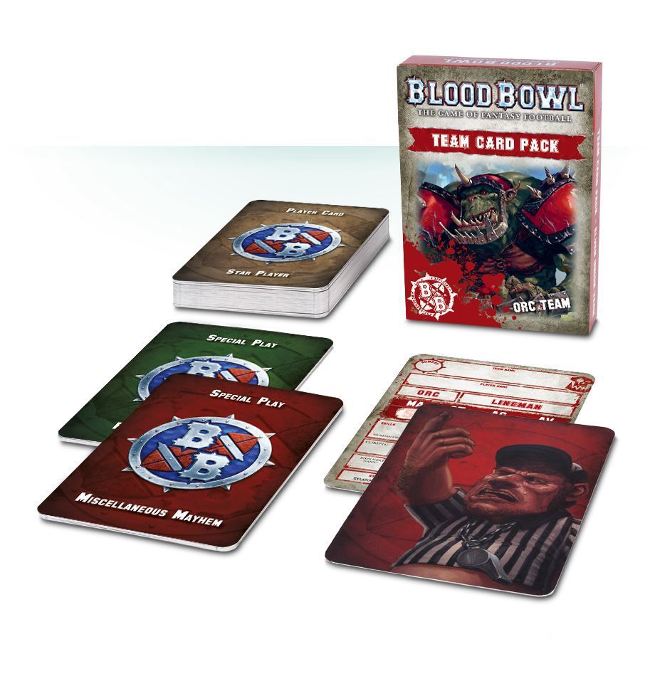 Blood Bowl (2016 Edition): Orc Team Card Pack