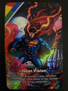 UNO Ultimate: Superman – Heat Vision Foil Chase Card