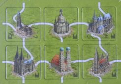 Carcassonne: German Cathedrals
